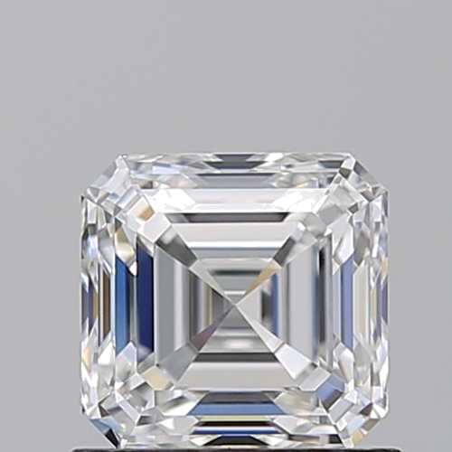1.01 carat G-VS1 Natūralus Asscher Deimantas (1)