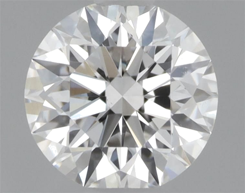 0.3 carat D-VS2 Excellent cut Natūralus Round Deimantas (1)