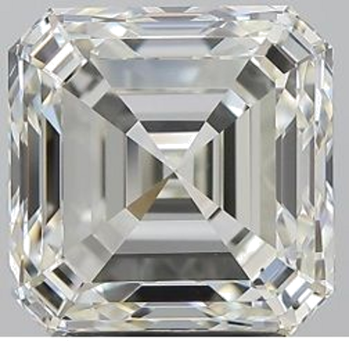3.5 carat J-VVS2 Natūralus Asscher Deimantas (1)