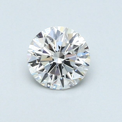 0.51 carat D-VS2 Very Good cut Natūralus Round Deimantas (1)