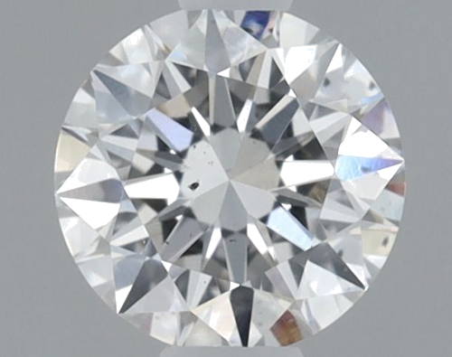 0.32 carat G-SI1 Excellent cut Natūralus Round Deimantas (1)