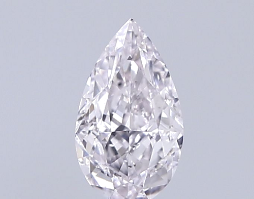 0.37 carat Very Light Pink-VS2 Natūralus Pear Deimantas (1)