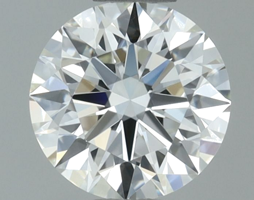 0.52 carat J-VVS1 Excellent cut Natūralus Round Deimantas (1)