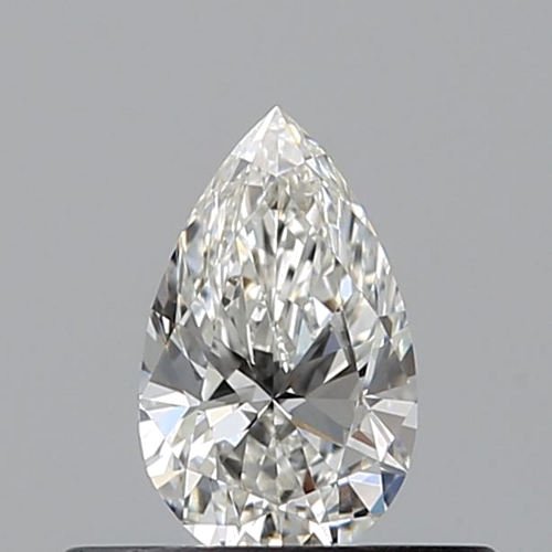 0.3 carat G-VVS1 Natūralus Pear Deimantas (1)