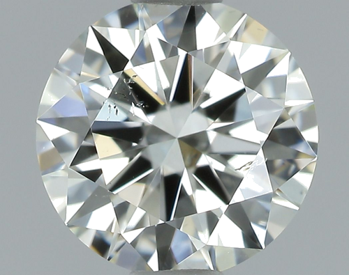 0.9 carat J-SI1 Excellent cut Natūralus Round Deimantas (1)