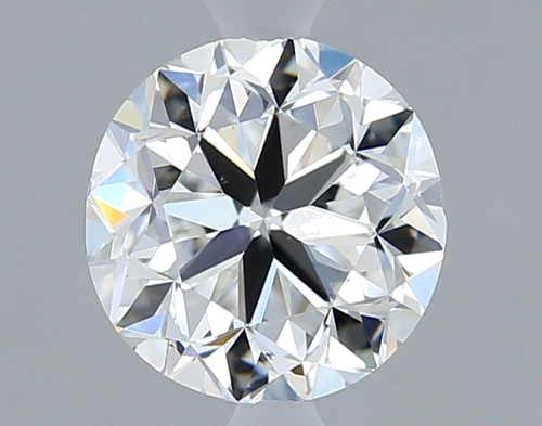 1.0 carat F-VS2 GD cut Natūralus Round Deimantas (1)