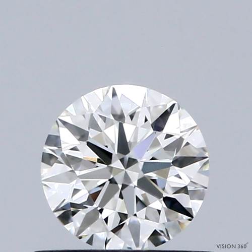 0.6 carat I-VVS1 Excellent cut Natūralus Round Deimantas (1)
