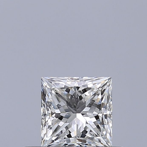 0.41 carat F-VVS2 Natūralus Princess Deimantas (1)