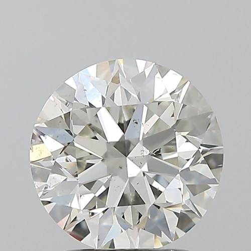 2.01 carat J-SI2 Excellent cut Natūralus Round Deimantas (1)