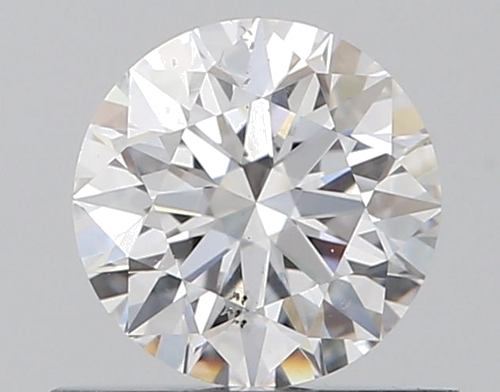 0.59 carat D-SI1 Excellent cut Natūralus Round Deimantas (1)