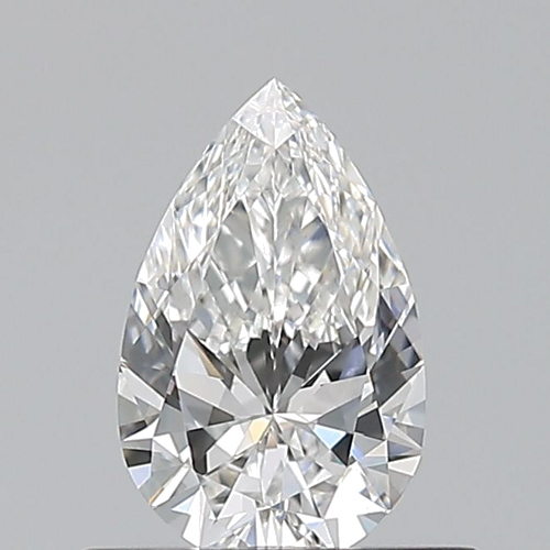 0.5 carat F-VS1 Natūralus Pear Deimantas (1)