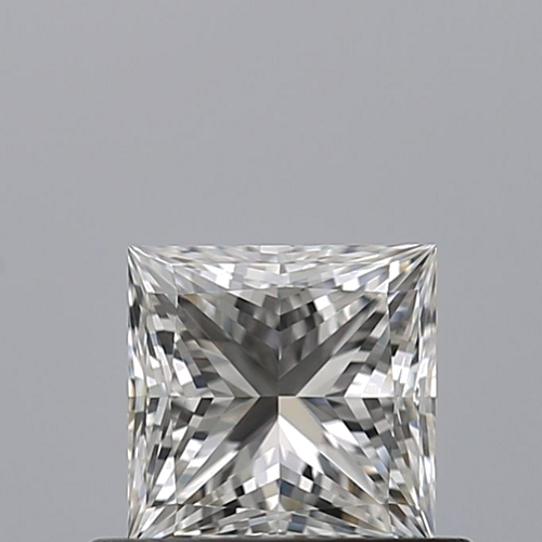 0.53 carat H-IF Natūralus Princess Deimantas (1)