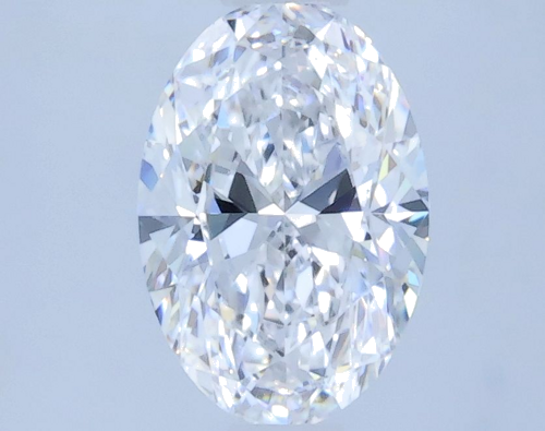 0.74 carat D-VS1 Natūralus Oval Deimantas (1)