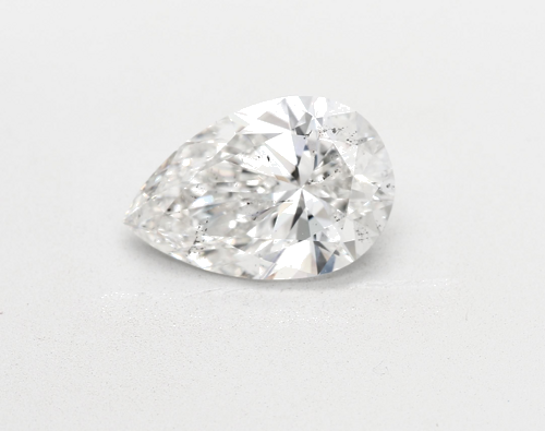 3.03 carat H-SI2 Natūralus Pear Deimantas (1)