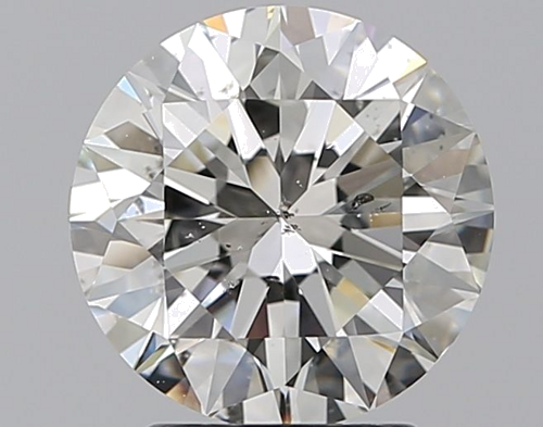 2.5 carat I-SI1 Excellent cut Natūralus Round Deimantas (1)