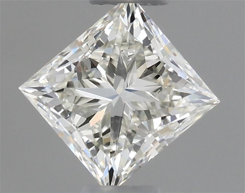 0.38 carat J-VVS1 Natūralus Princess Deimantas (1)