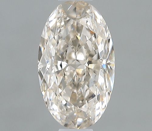 0.5 carat K-SI1 Natūralus Oval Deimantas (1)