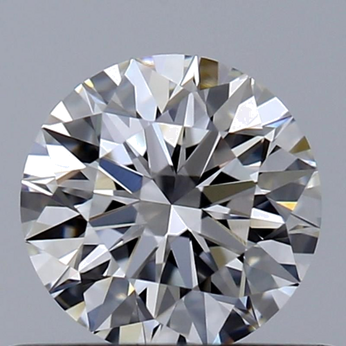 0.46 carat F-VVS1 Excellent cut Natūralus Round Deimantas (1)