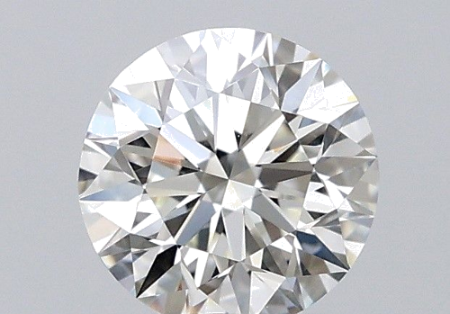 0.55 carat I-VVS1 Excellent cut Natūralus Round Deimantas (1)