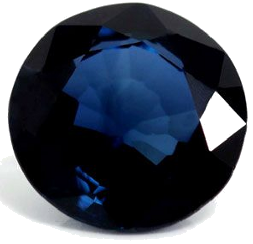0.53 carat BLUE Round Safyras (1)