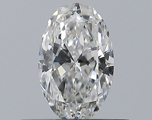 0.41 carat F-VS2 Natūralus Oval Deimantas (1)