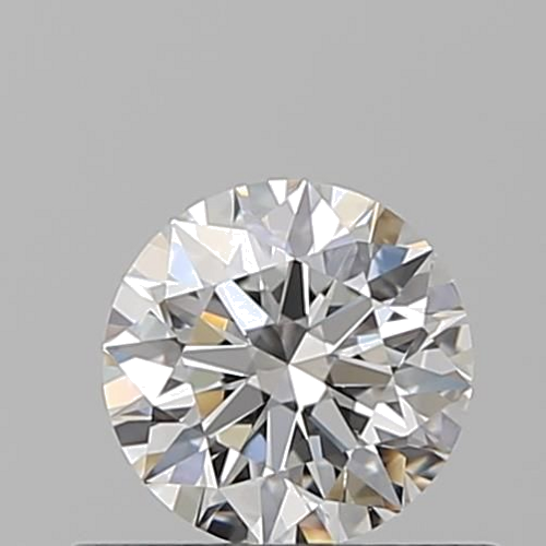 0.5 carat F-VVS2 Excellent cut Natūralus Round Deimantas (1)