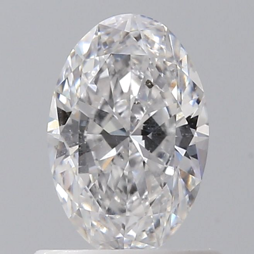 0.7 carat D-SI2 Natūralus Oval Deimantas (1)