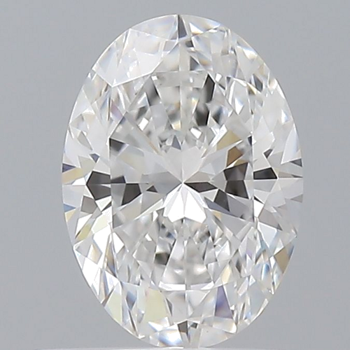 0.6 carat D-VVS2 Natūralus Oval Deimantas (1)