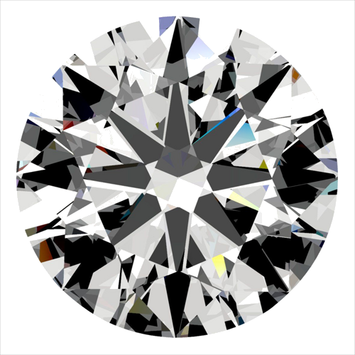 0.3 carat H-VVS1 Very Good cut Natūralus Round Deimantas (1)