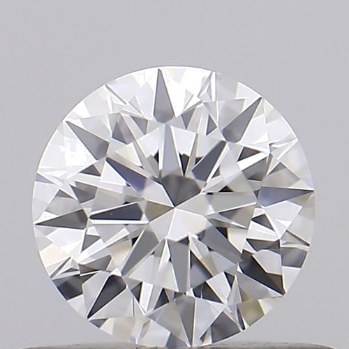 0.43 carat F-VVS1 Excellent cut Natūralus Round Deimantas (1)