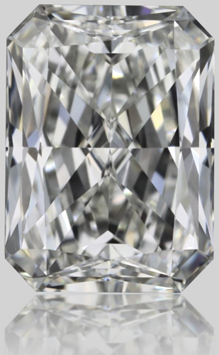 0.8 carat H-VVS2 Natūralus Radiant Deimantas (1)