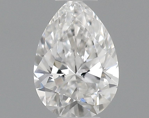 0.26 carat E-VVS2 Natūralus Pear Deimantas (1)