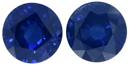3.06 carat BLUE Round Safyras (1)