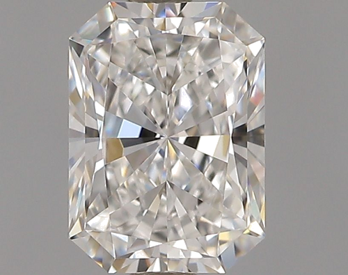 0.53 carat F-VVS2 Natūralus Radiant Deimantas (1)