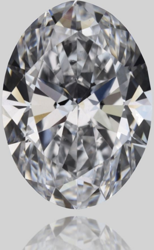 0.52 carat D-VVS1 Natūralus Oval Deimantas (1)