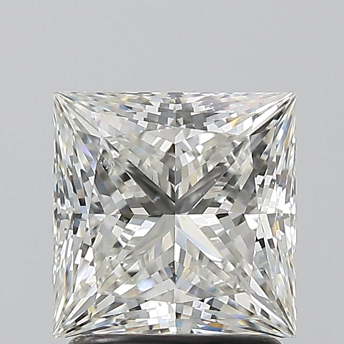 1.7 carat I-SI1 Natūralus Princess Deimantas (1)