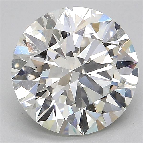 4.05 carat I-SI1 Excellent cut Natūralus Round Deimantas (1)
