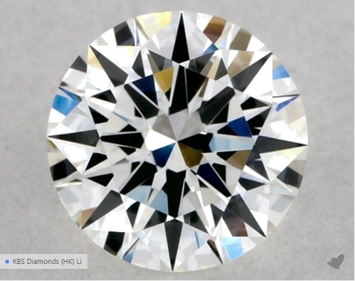 0.31 carat G-VS1 Excellent cut Natūralus Round Deimantas (1)