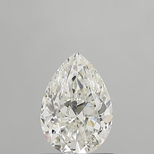 0.7 carat H-VVS2 Natūralus Pear Deimantas (1)