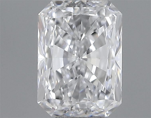 0.53 carat D-VVS1 Natūralus Radiant Deimantas (1)