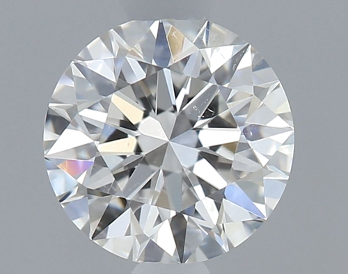 0.51 carat F-SI1 Excellent cut Natūralus Round Deimantas (1)