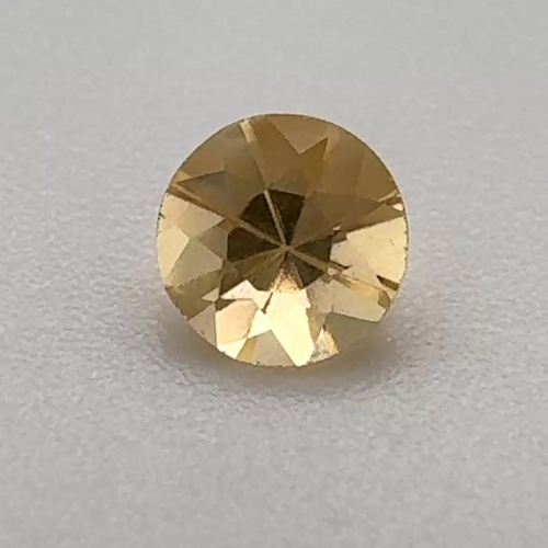 0.435 carat YELLOW Round Topaz (1)