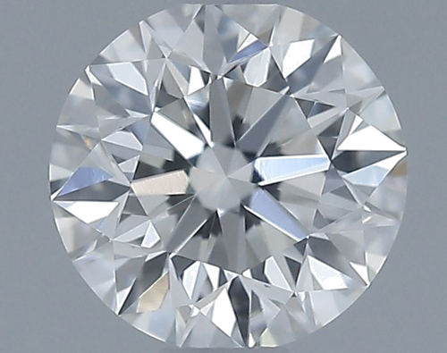 0.53 carat F-VVS2 Excellent cut Natūralus Round Deimantas (1)