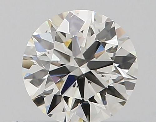 0.44 carat H-SI1 Excellent cut Natūralus Round Deimantas (1)