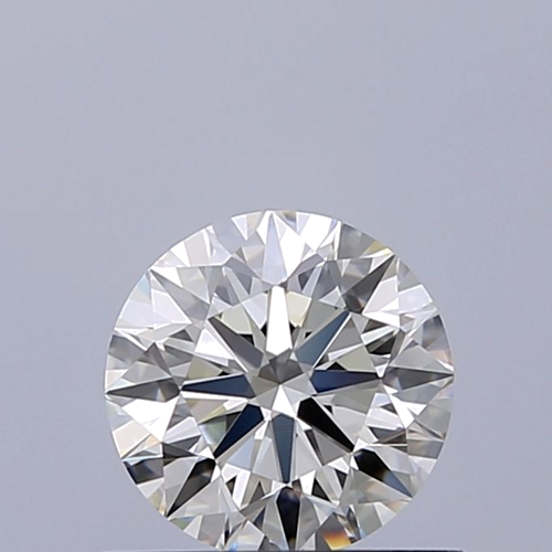 0.63 carat K-IF Excellent cut Natūralus Round Deimantas (1)