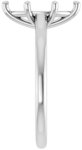 Sužadėtuvių Žiedas „Solitaire“ 417 Baltojo Aukso Marquise 12mm x 6mm (4)