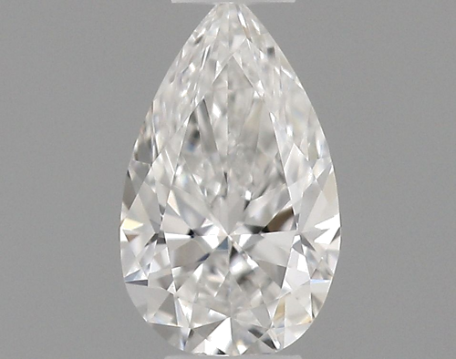 0.23 carat F-VVS2 Natūralus Pear Deimantas (1)