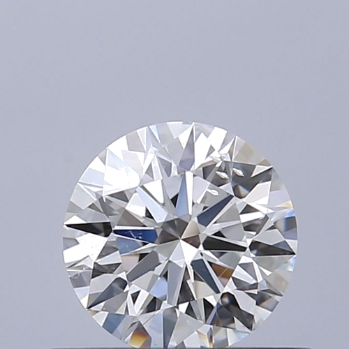 0.51 carat G-SI2 Excellent cut Natūralus Round Deimantas (1)