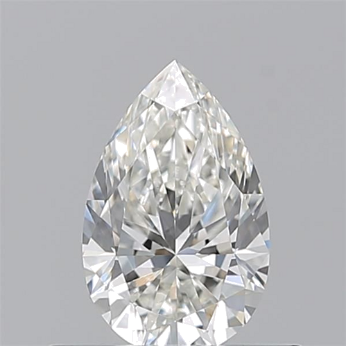 0.51 carat H-VS2 Natūralus Pear Deimantas (1)