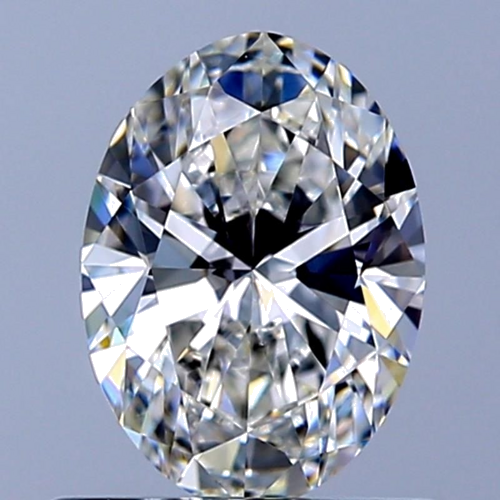 0.71 carat F-VVS1 Natūralus Oval Deimantas (1)